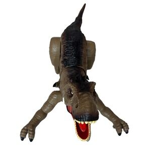 New in box Dinosaur Zone-Mist Spraying T-Rex, Walks, Roars, Eyes Light Up,tested